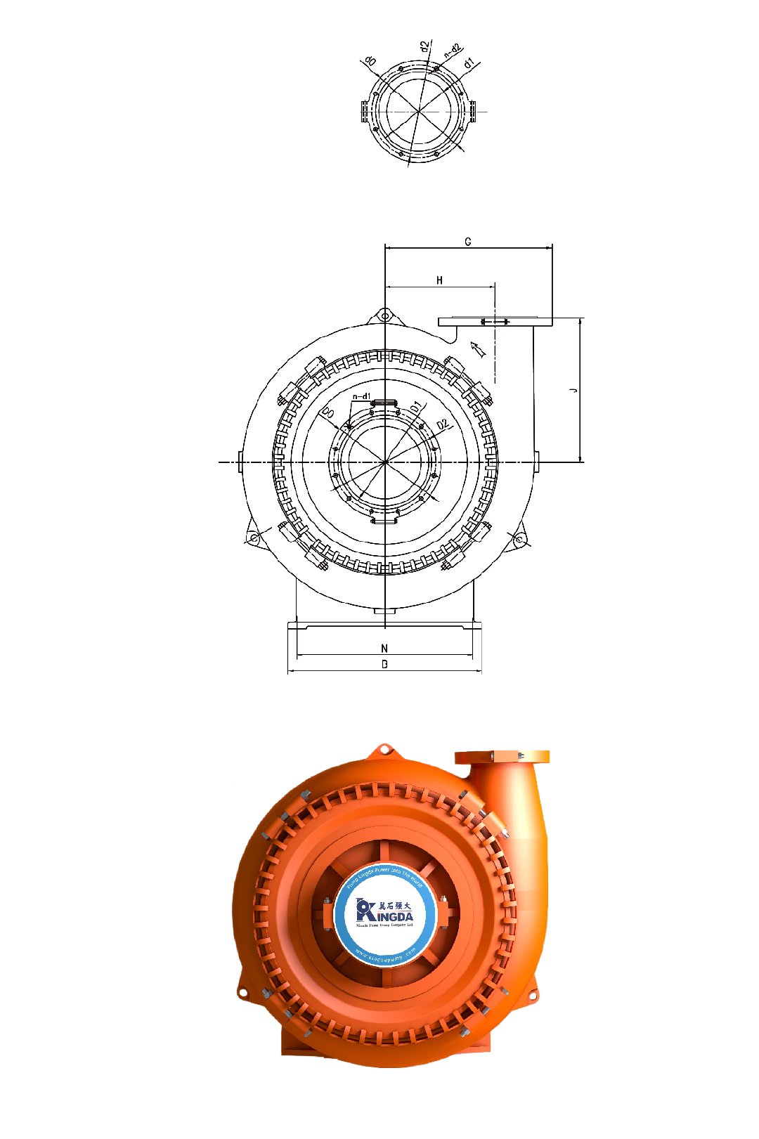 KSG/KSGH Gravel Slurry Pump Installation Instructions