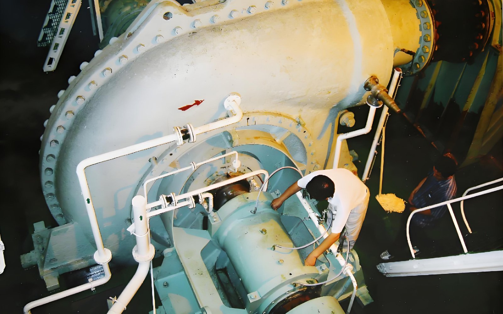 Tianjinu-Dredging-Co.,-Ltd.，800WN-насос-эксплуатация-инспекция