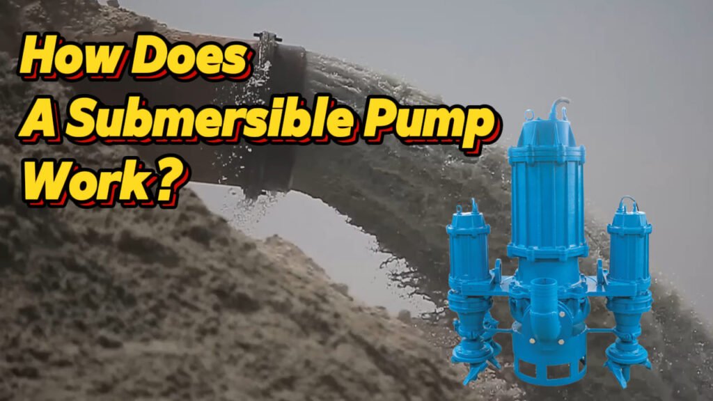 How does a submersible pump work