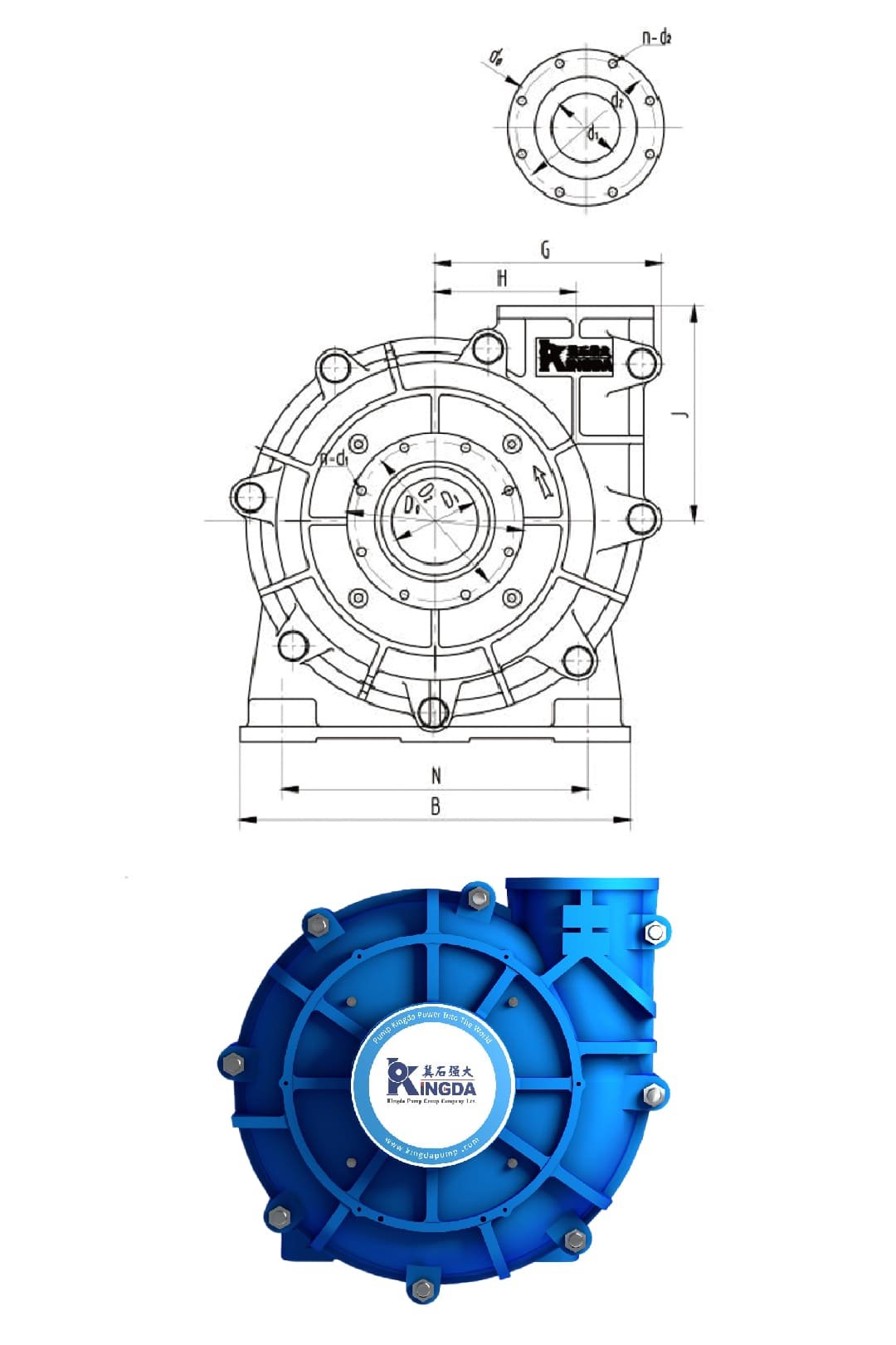 cyclone feed pump assembly