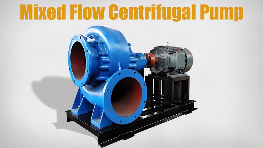 مضخة التدفق المختلط