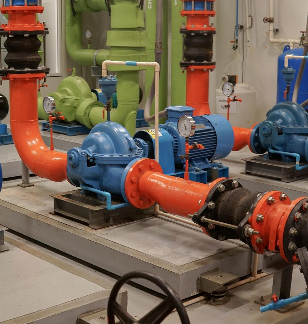 両吸込水平分割ケースポンプ