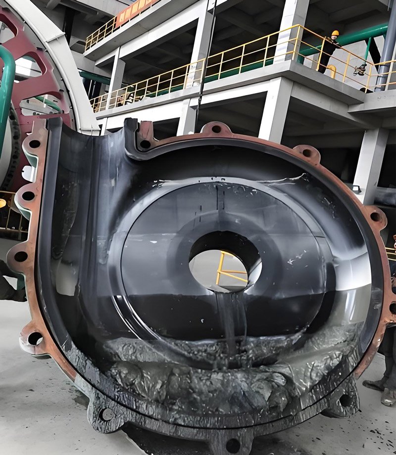 Pompe à boues robuste - Décharge de broyeur