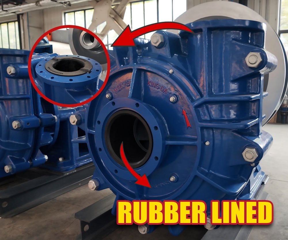 キングダゴムライニングスラリーポンプ