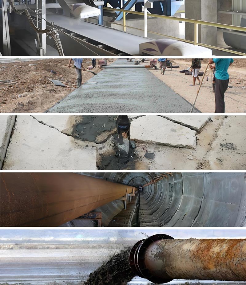 セメントスラリーポンプの用途