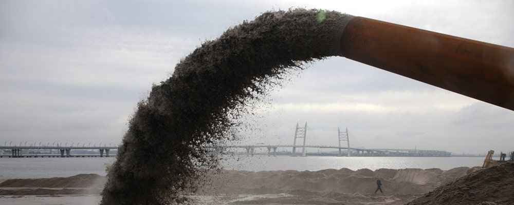Soluções para Dragagem de Areia