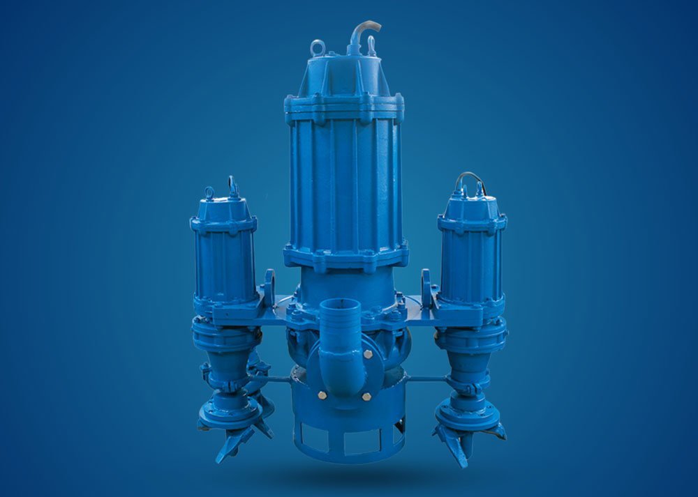 Tratamento de águas residuais por bomba submersível de lama